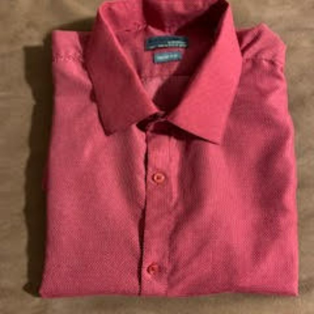 Black Label by Ruffini  men's long sleeve dress shirt